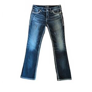 Silver Jeans Co. Women’s Low Rise Bootcut Jeans (Size 30)